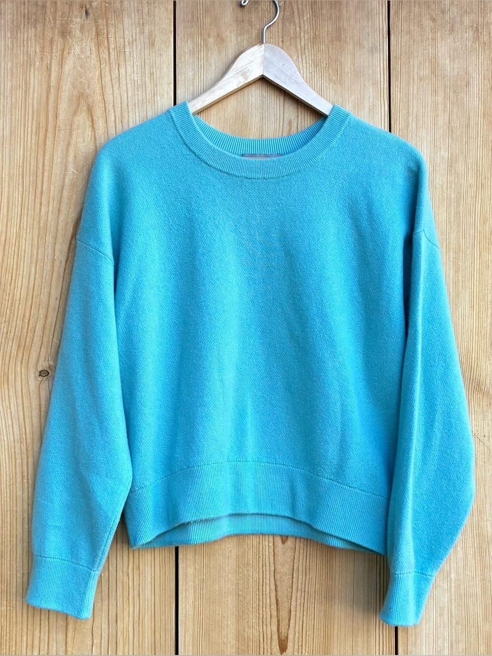 Vince Teal Cashmere Women’s SweaterSz XS